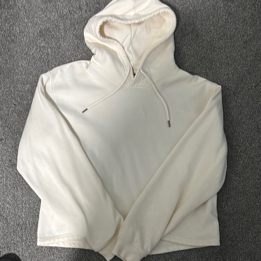 The North Face Cream Pullover Sweater with Hood